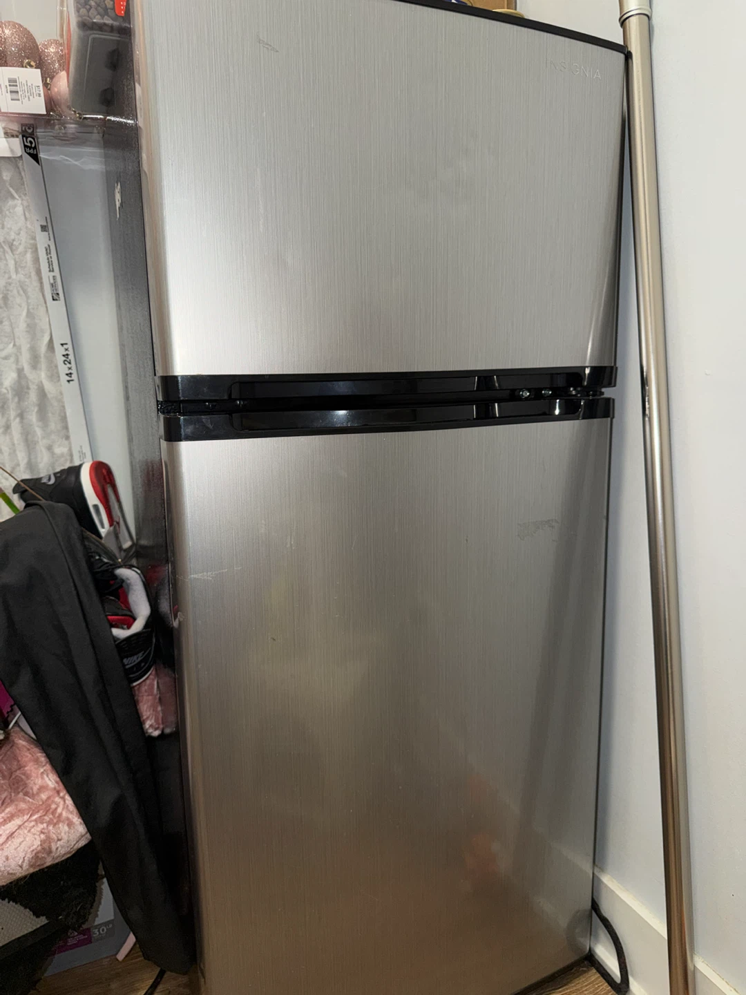 Insignia Stainless Steel Compact Refrigerator - photo 2
