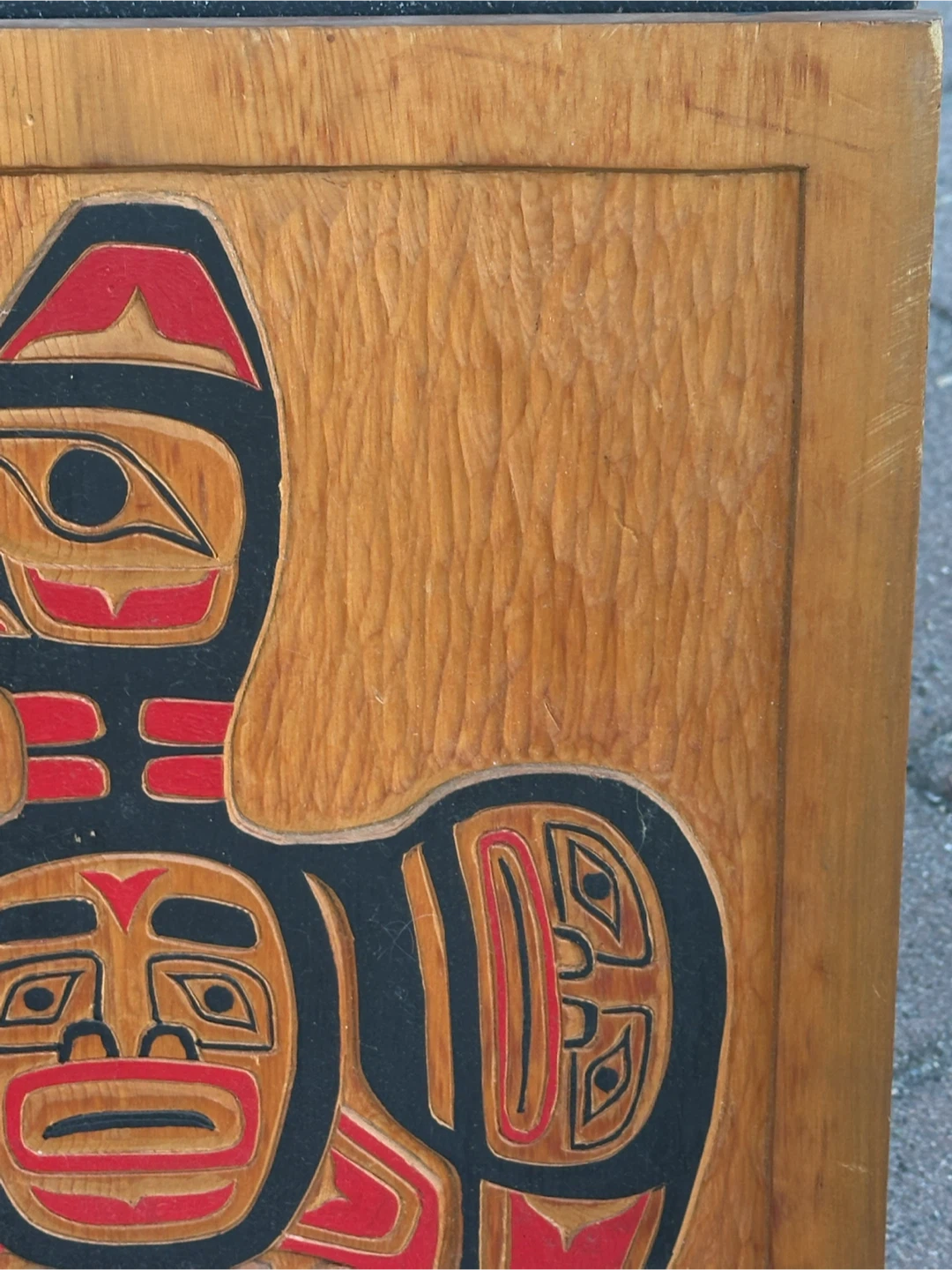 1983 Norman Hugh Diablo Haida First Nations Cedar Raven Carving - photo 4