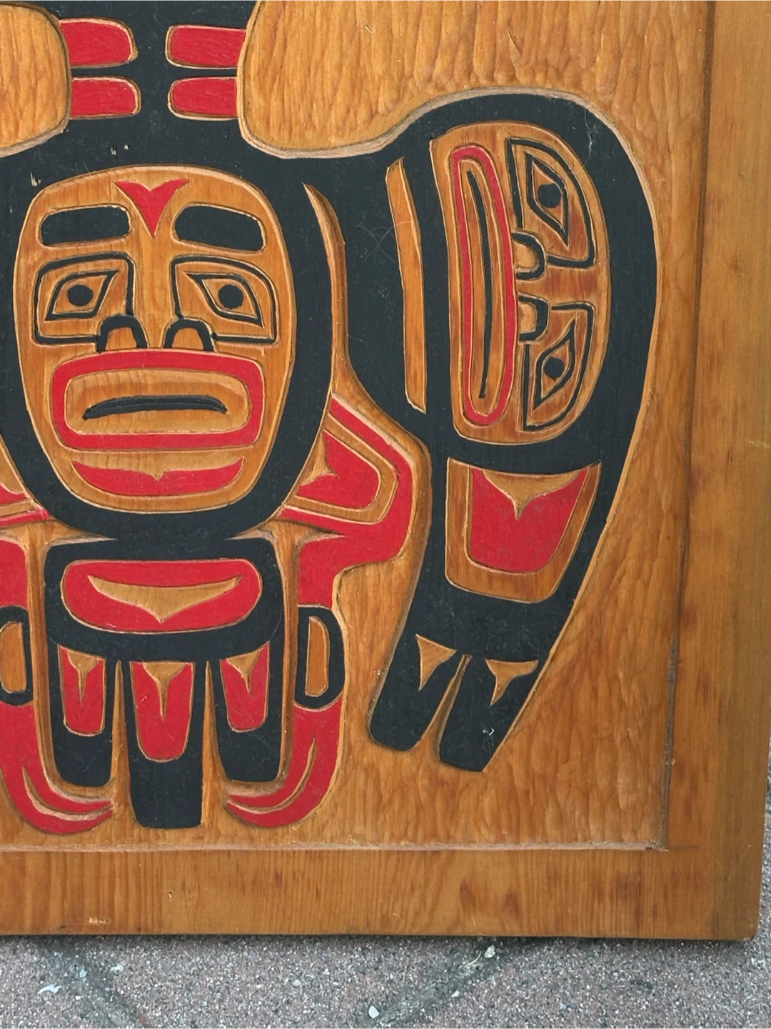 1983 Norman Hugh Diablo Haida First Nations Cedar Raven Carving - photo 5