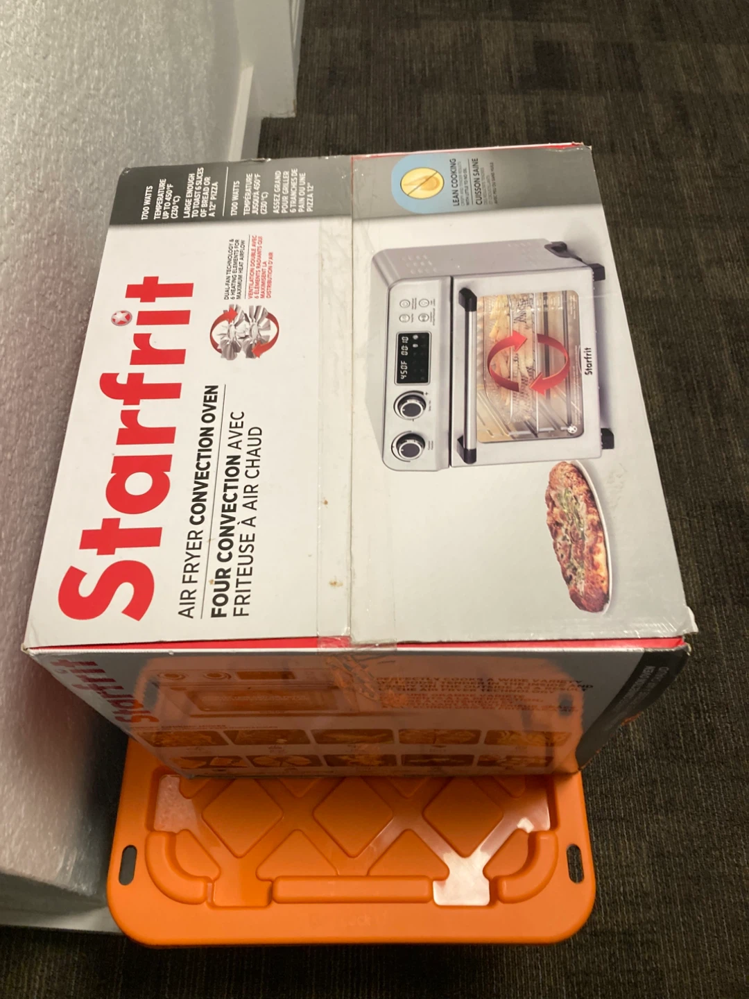 Brand New, Sealed Starfrit Air Fryer 1700W, 20.89qt, sst - photo 2