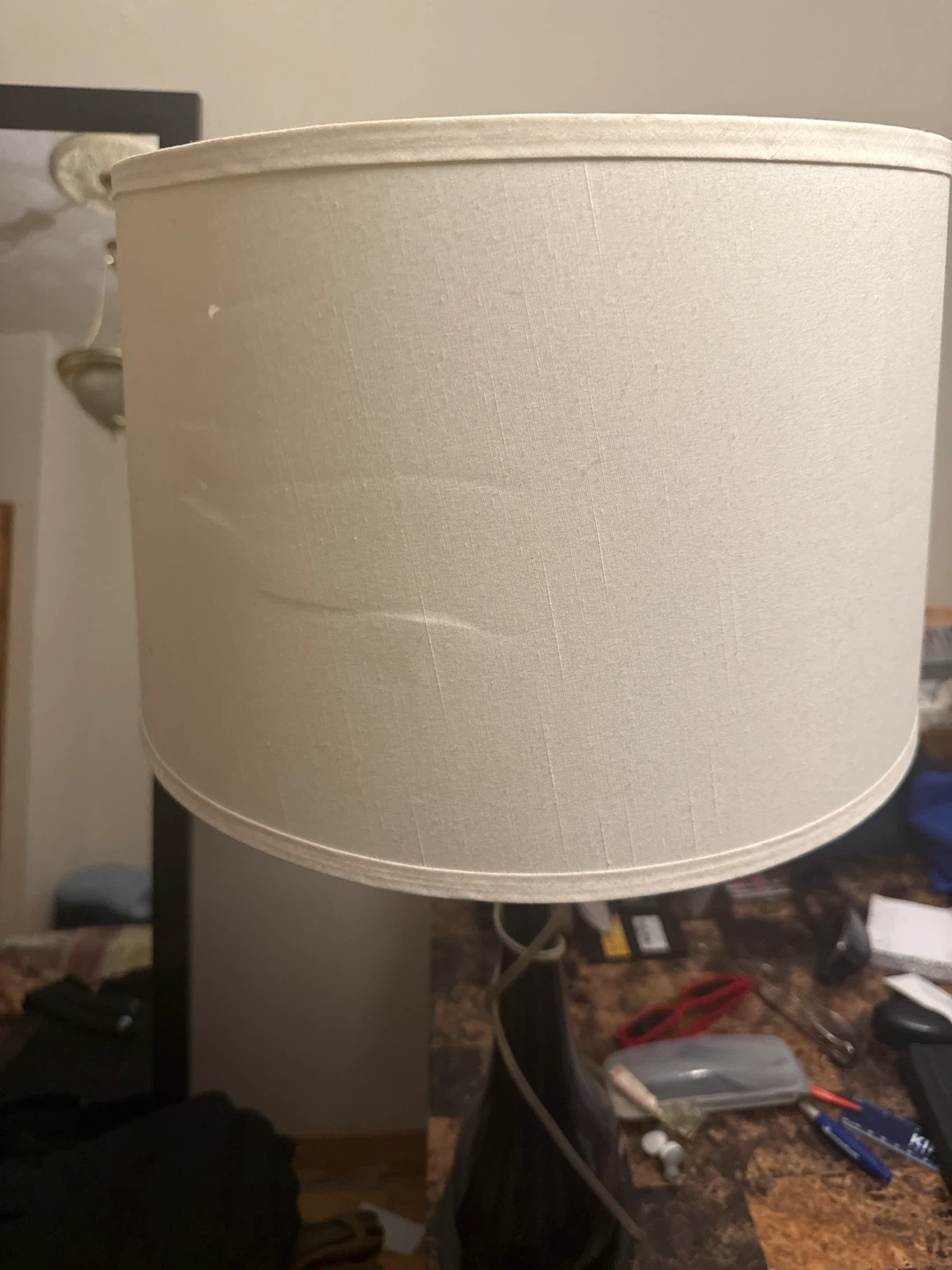 Cream Lampshade