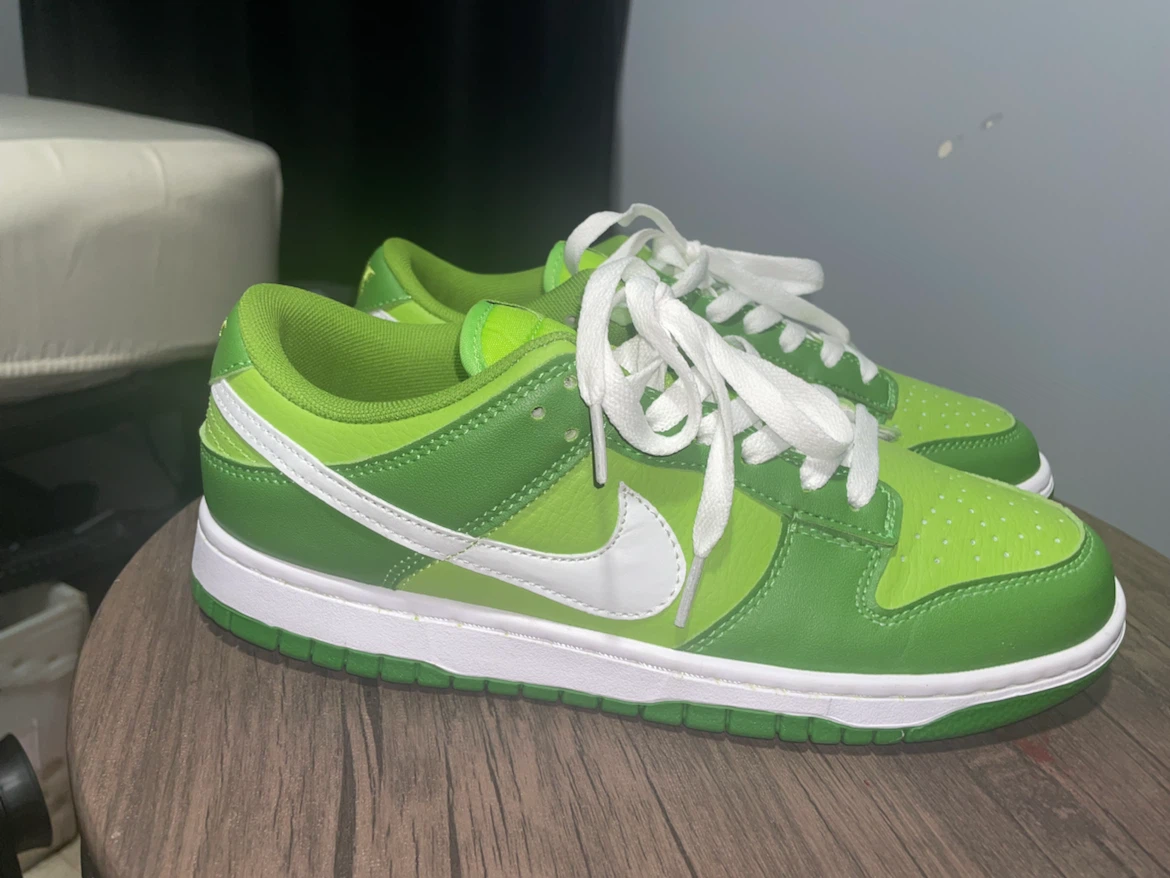 Nike Dunk Low Green Sneakers - photo 2