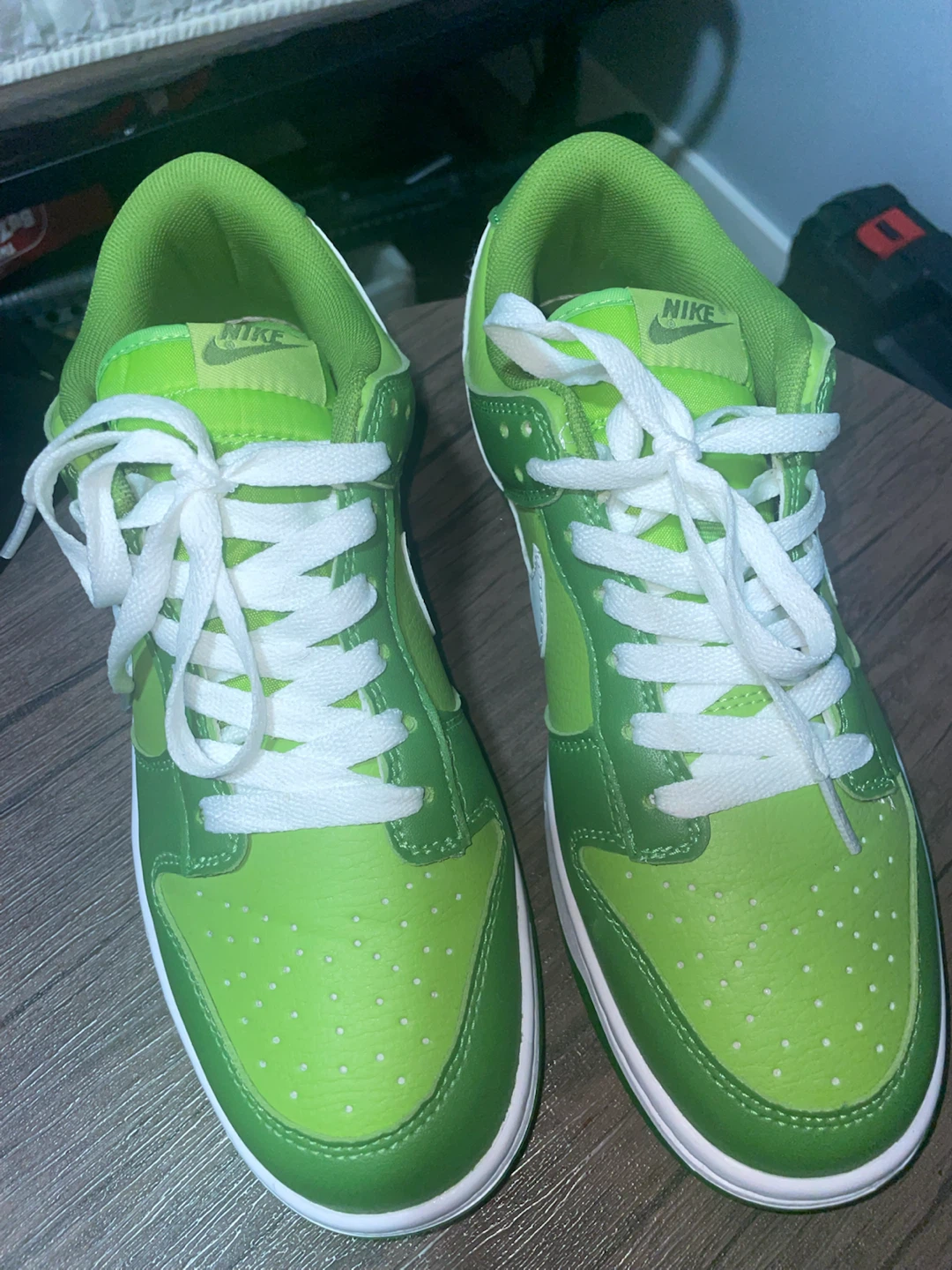 Nike Dunk Low Green Sneakers - photo 3