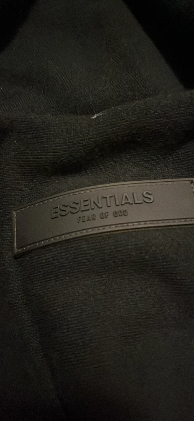 Essentials black hoodie S - photo 2