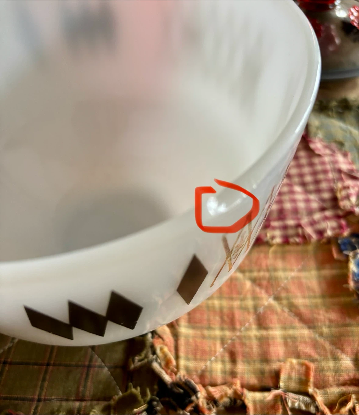 Vintage Federal Glass Milk Glass Bowl with Lid - photo 3