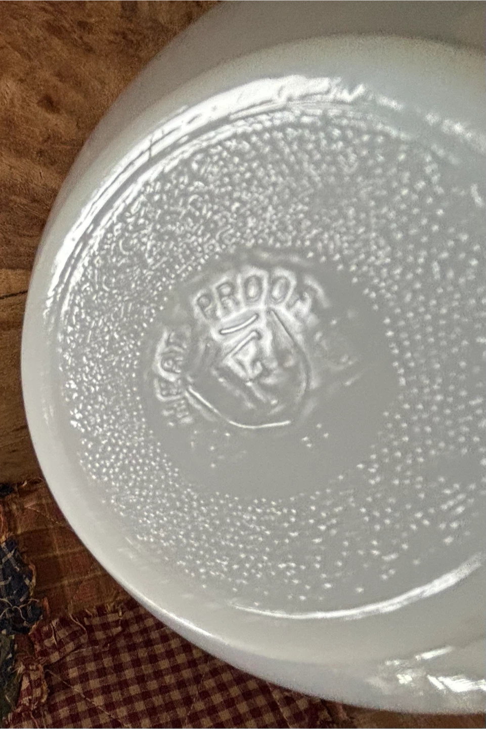 Vintage Federal Glass Milk Glass Bowl with Lid - photo 5