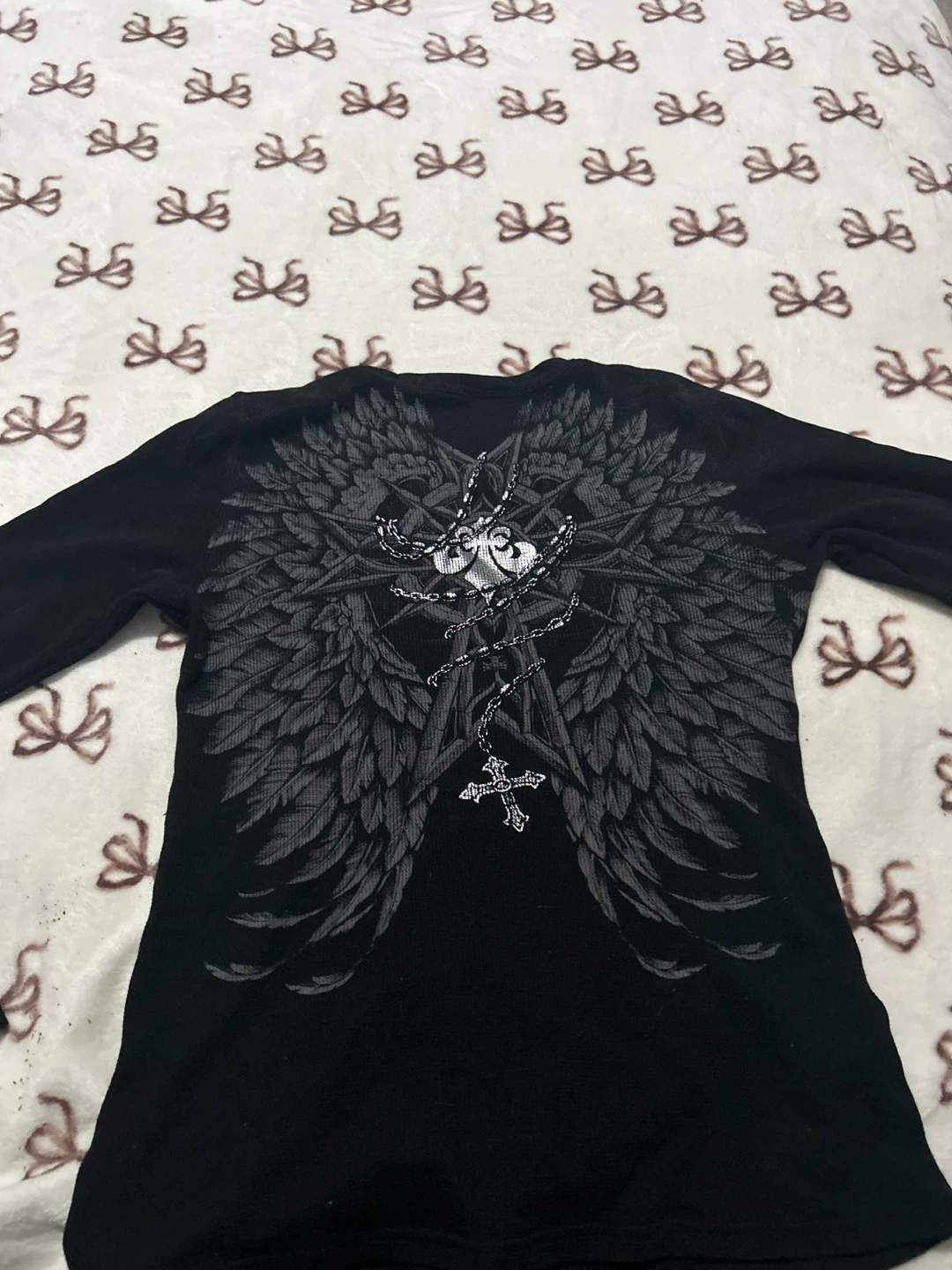 Affliction Black Long Sleeve Shirt - photo 2