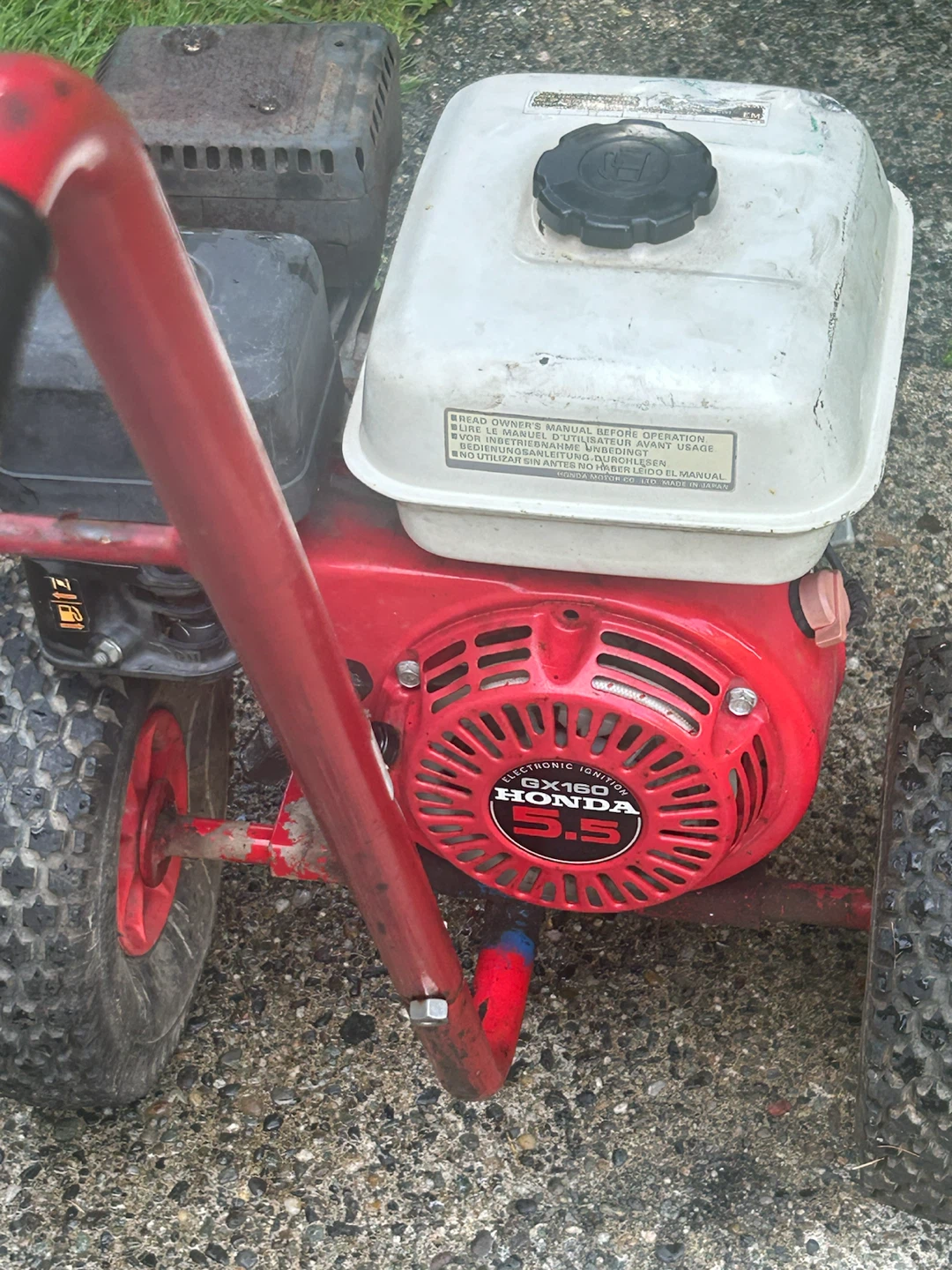 Honda GX160 5.5 Pressure Washer - photo 2