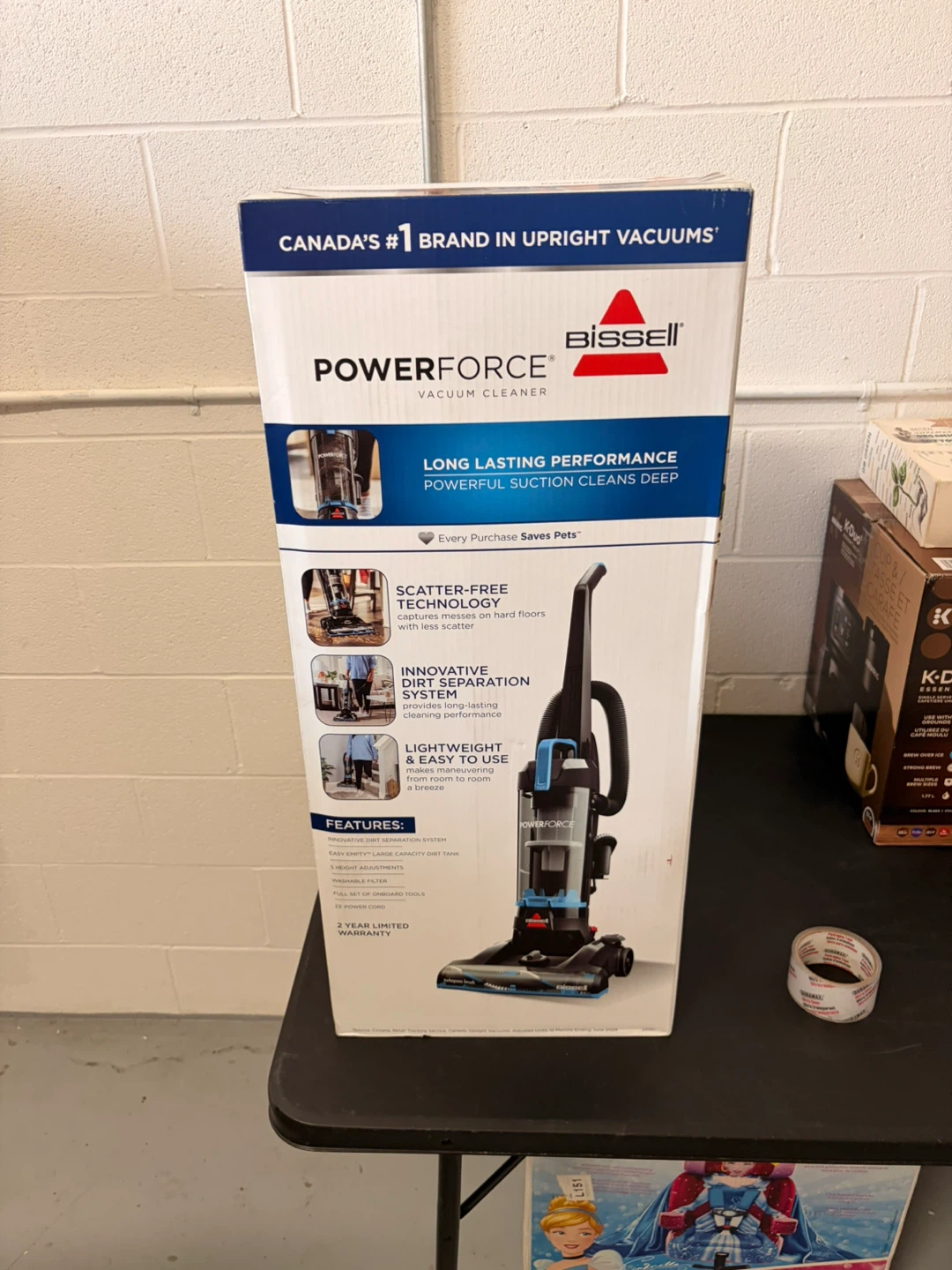 BISSELL PowerForce Vacuum Cleaner- brand new - photo 4