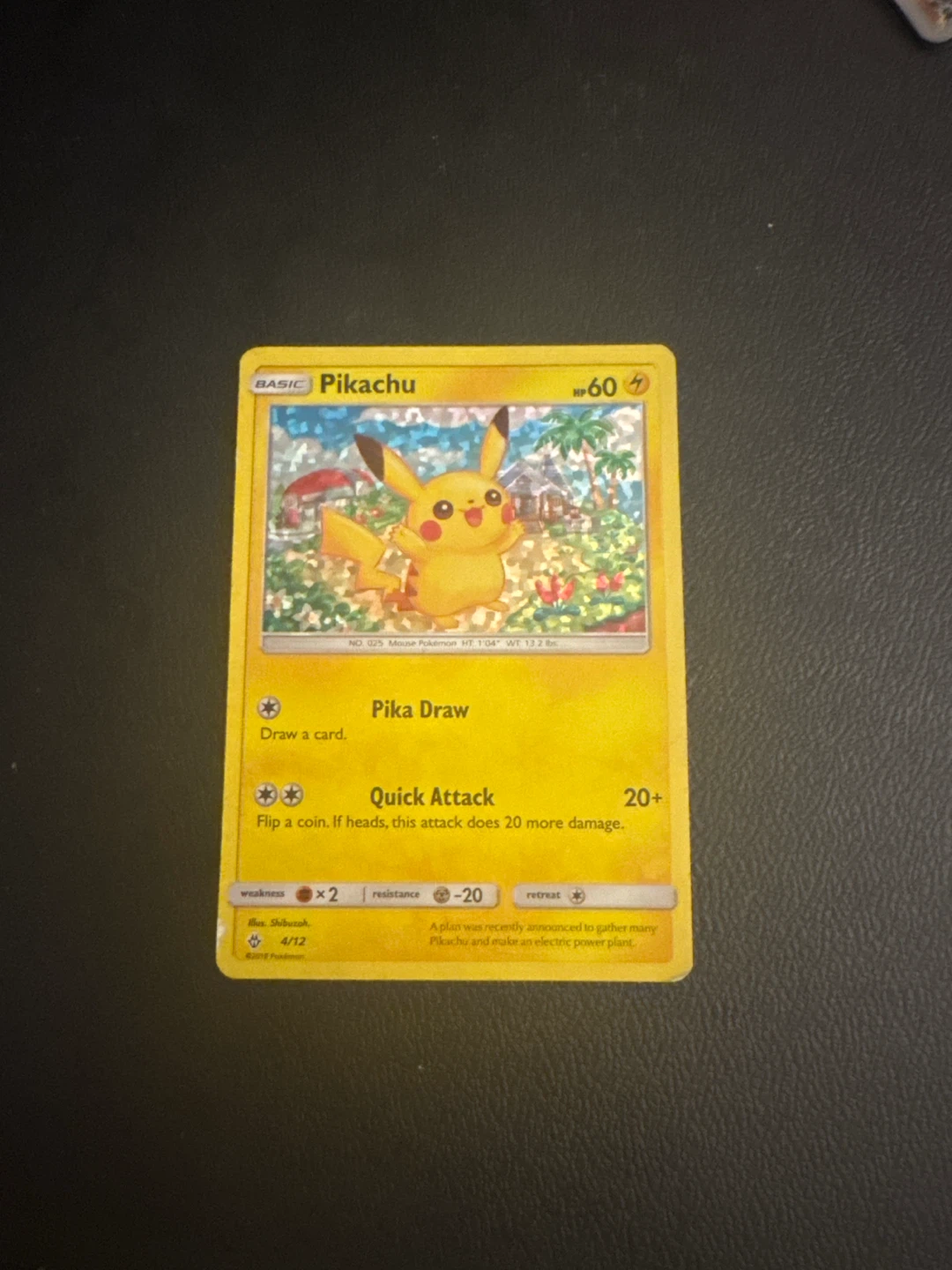 Pikachu McDonalds Promo