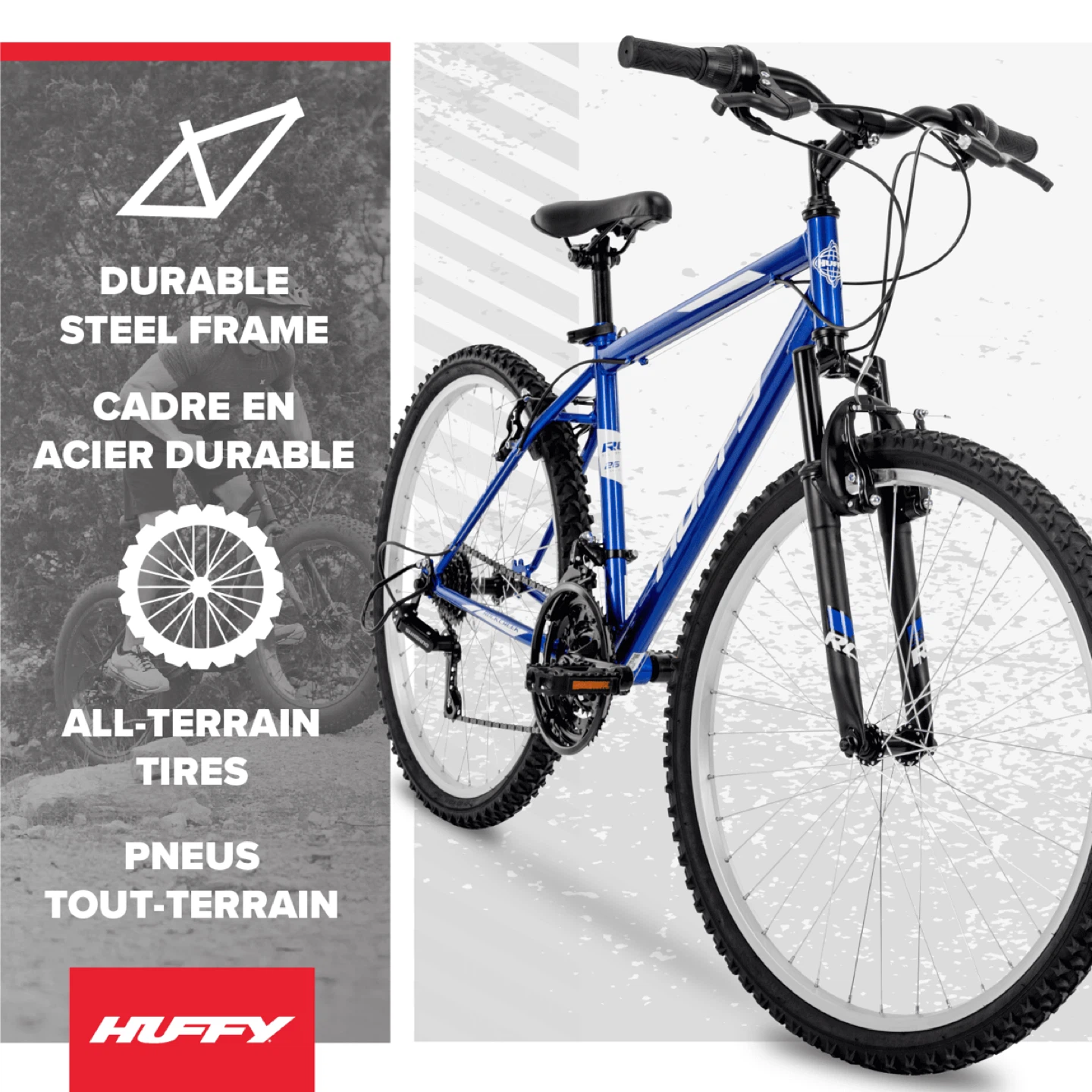 Huffy Rock Creek 26" Mountain Bike - Blue - photo 2