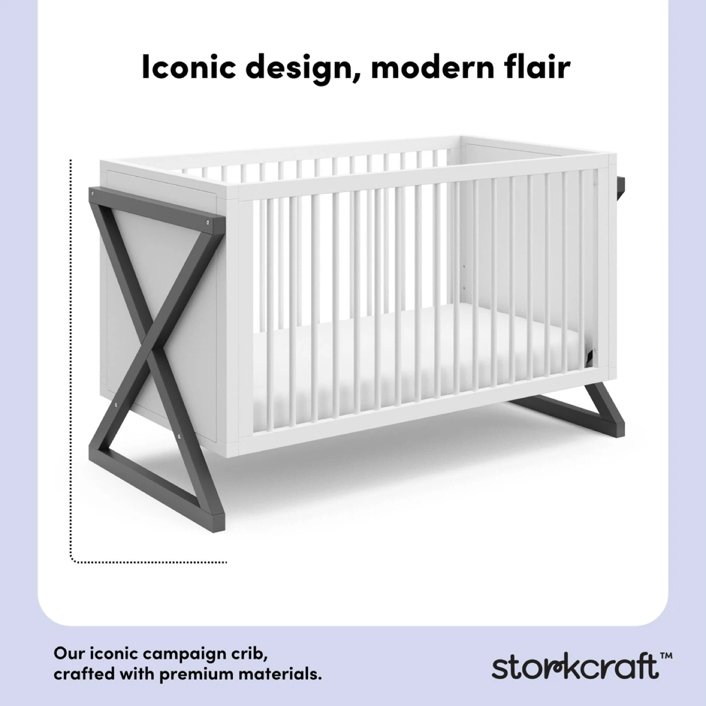 Storkcraft Campaign Convertible Crib - photo 2