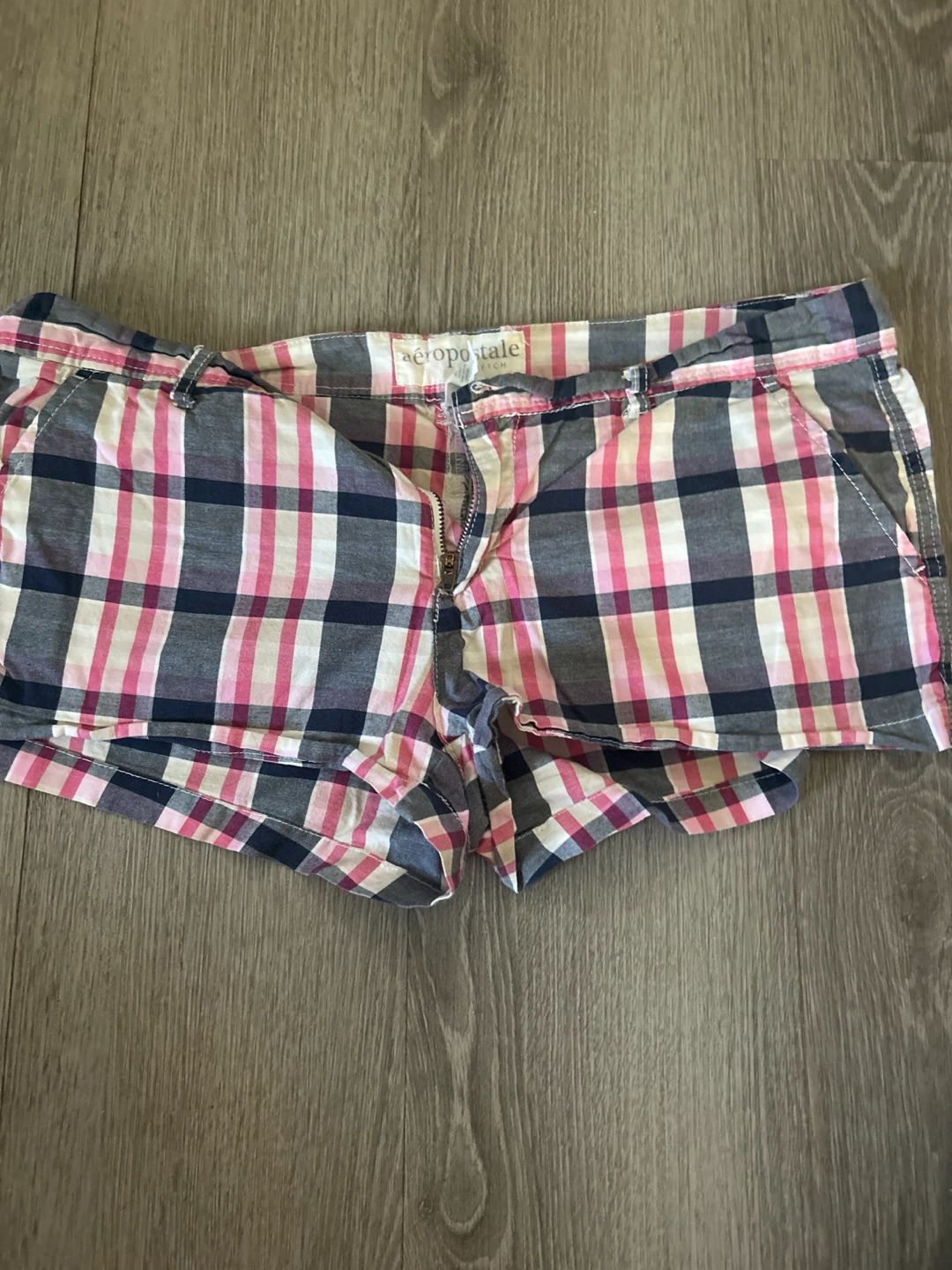 Aeropostale Plaid Shorts