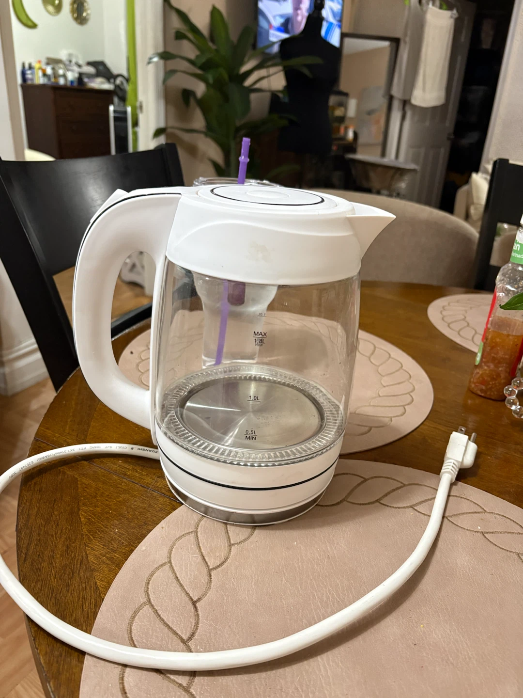 Emerald Glass Electric Kettle 1.8L