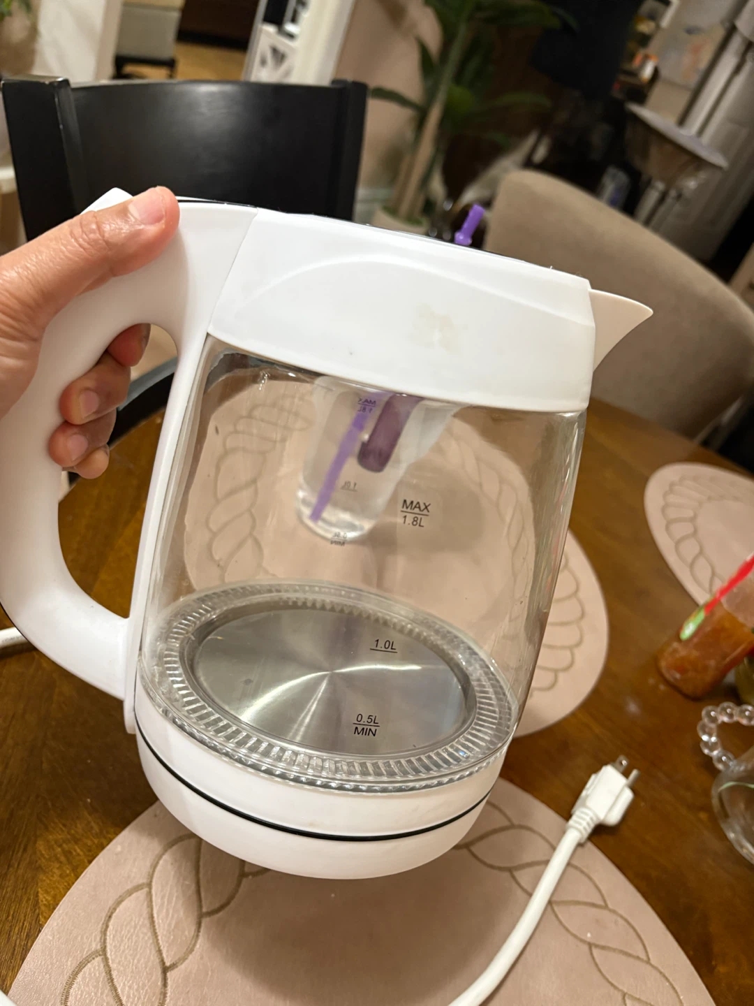 Emerald Glass Electric Kettle 1.8L - photo 3