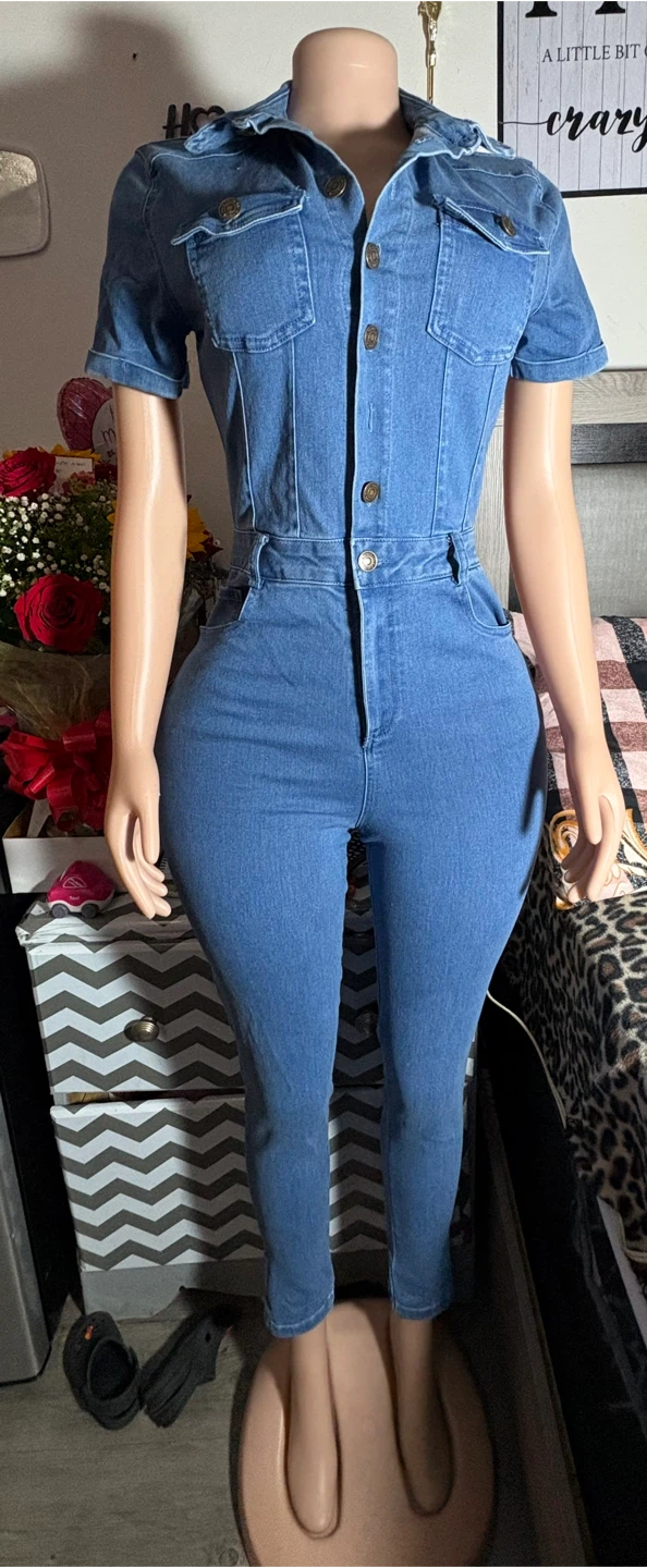 Denim Jumpsuit
