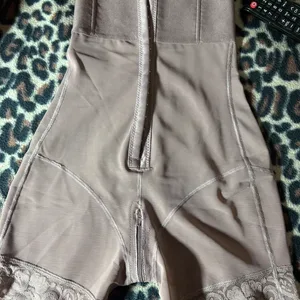 High-Waisted Zipper Control Shorts