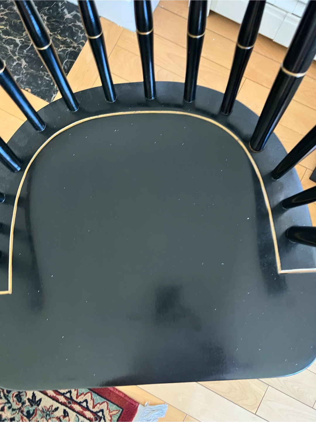 Antique The Brooklyn Hospital Windback Armchair - photo 5