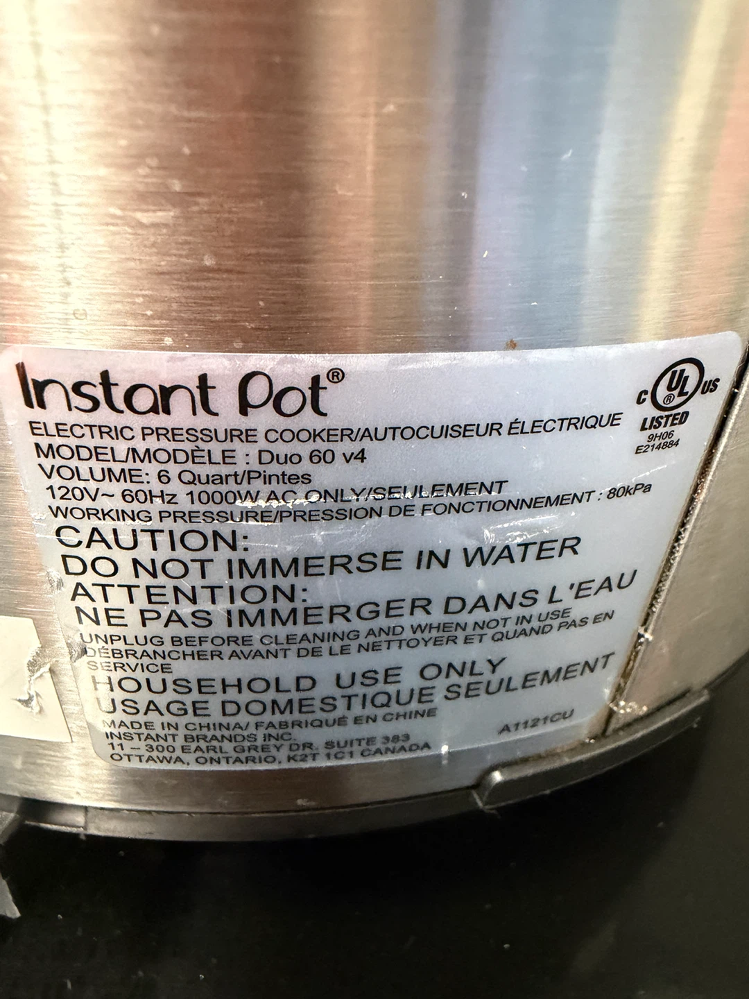 Instant Pot Duo 6 Qt Electric Pressure Cooker - photo 3