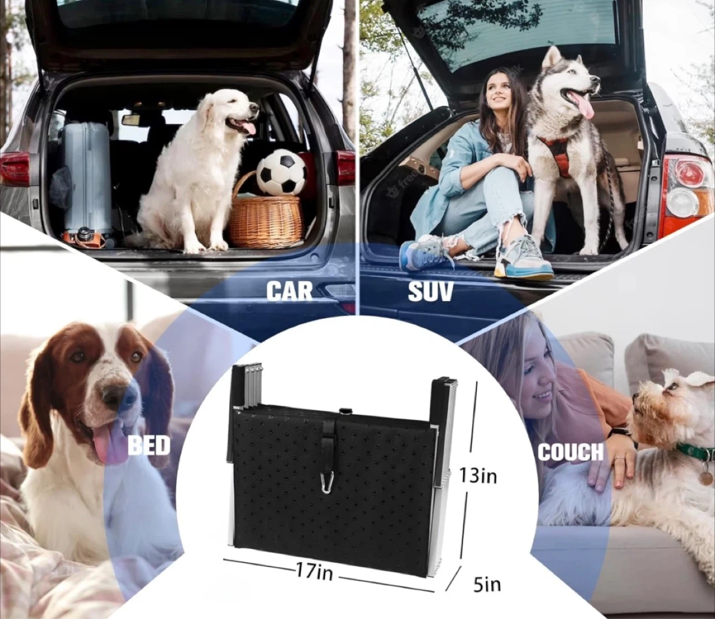 Niubya Dog Ramp for Cars - Brand new - photo 4