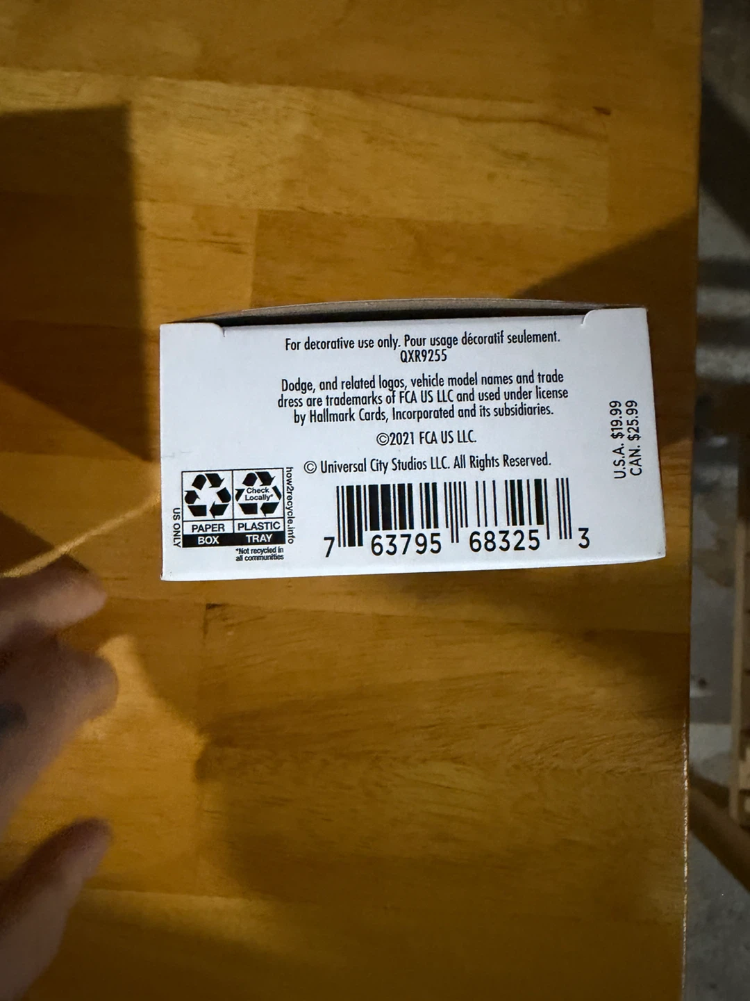 2021 Hallmark 1970 Dodge Charger The Fast and The Furious - photo 5