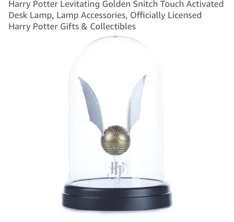 Harry Potter Golden Snitch   Desk Lamp - photo 4
