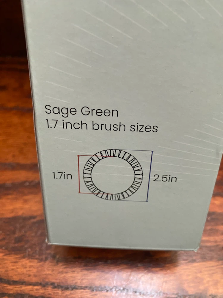 AIMIKE NaturaVol Round Blowout Brush - Sage Green - photo 3