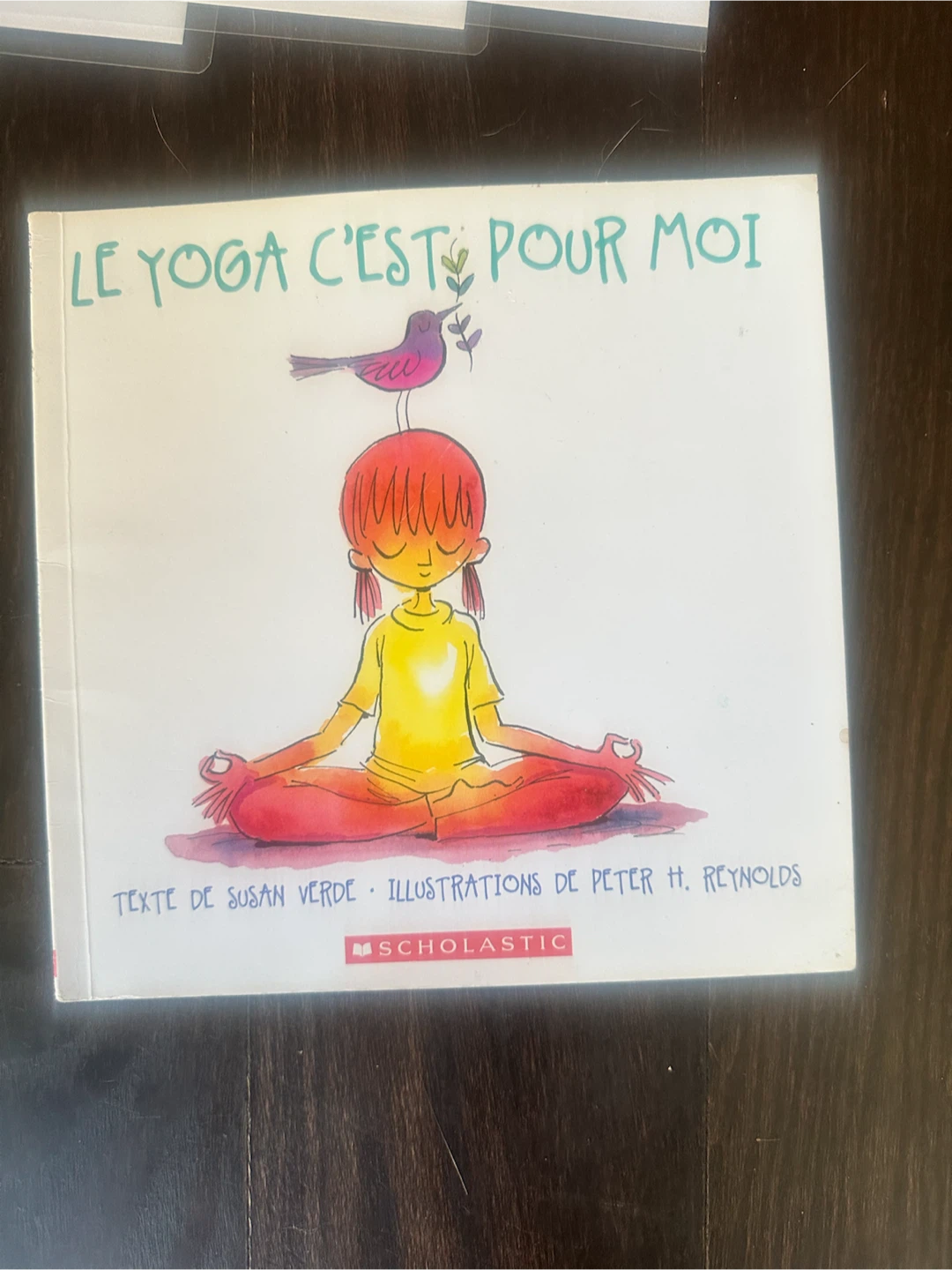 French children’s picture book on yoga with Yoga Pose Cards - photo 2