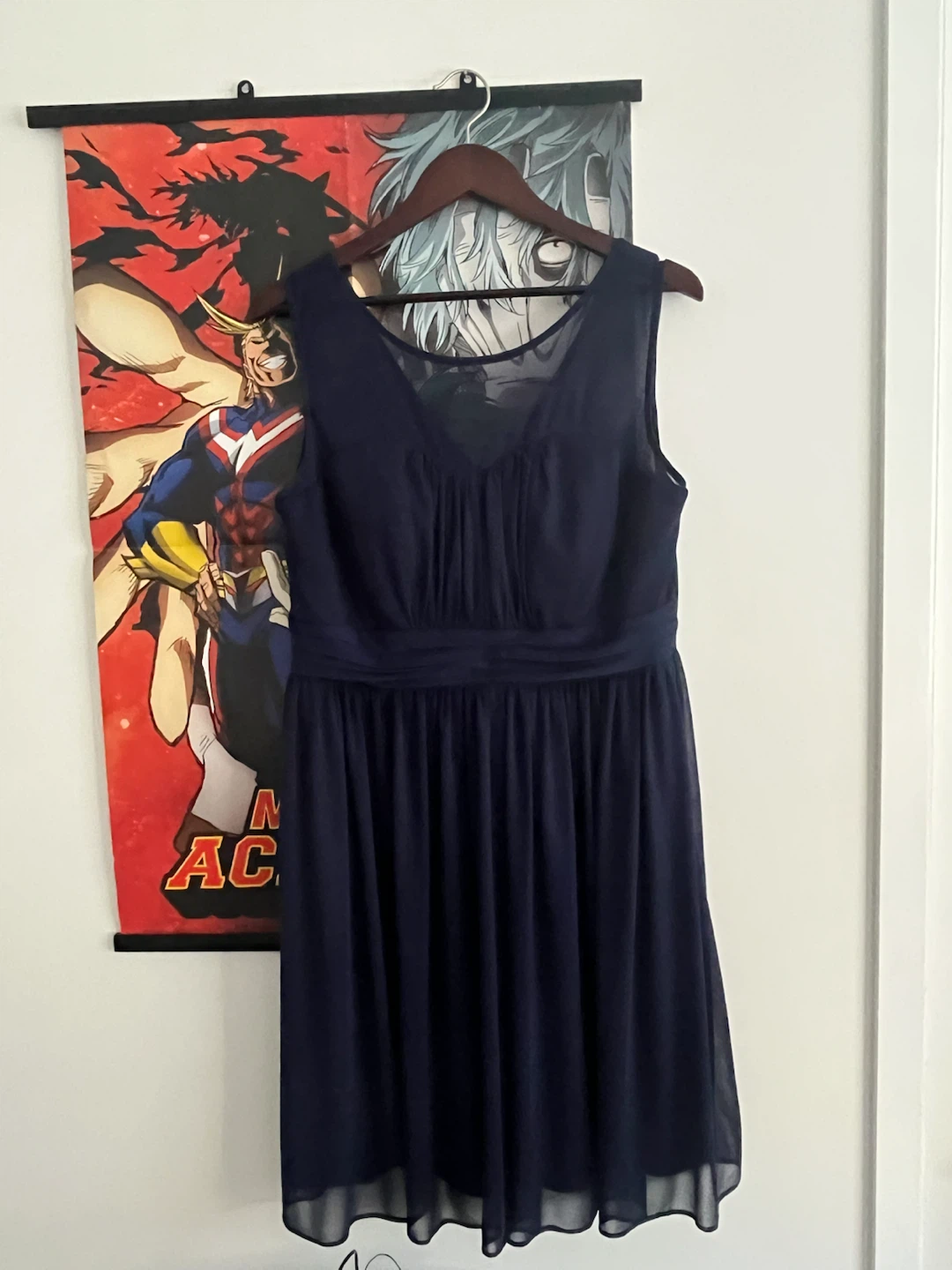Jolie Navy Blue Dress