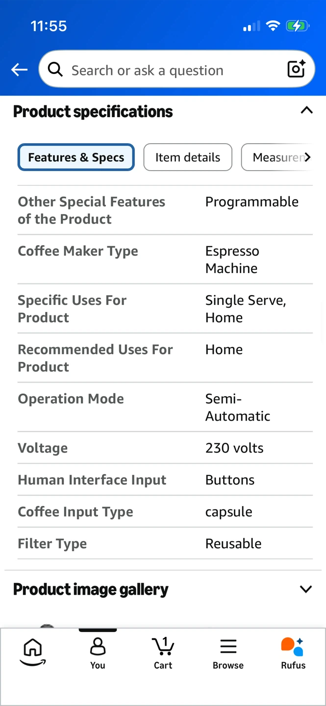 Espresso Coffee Pod Capsule Machine - photo 4