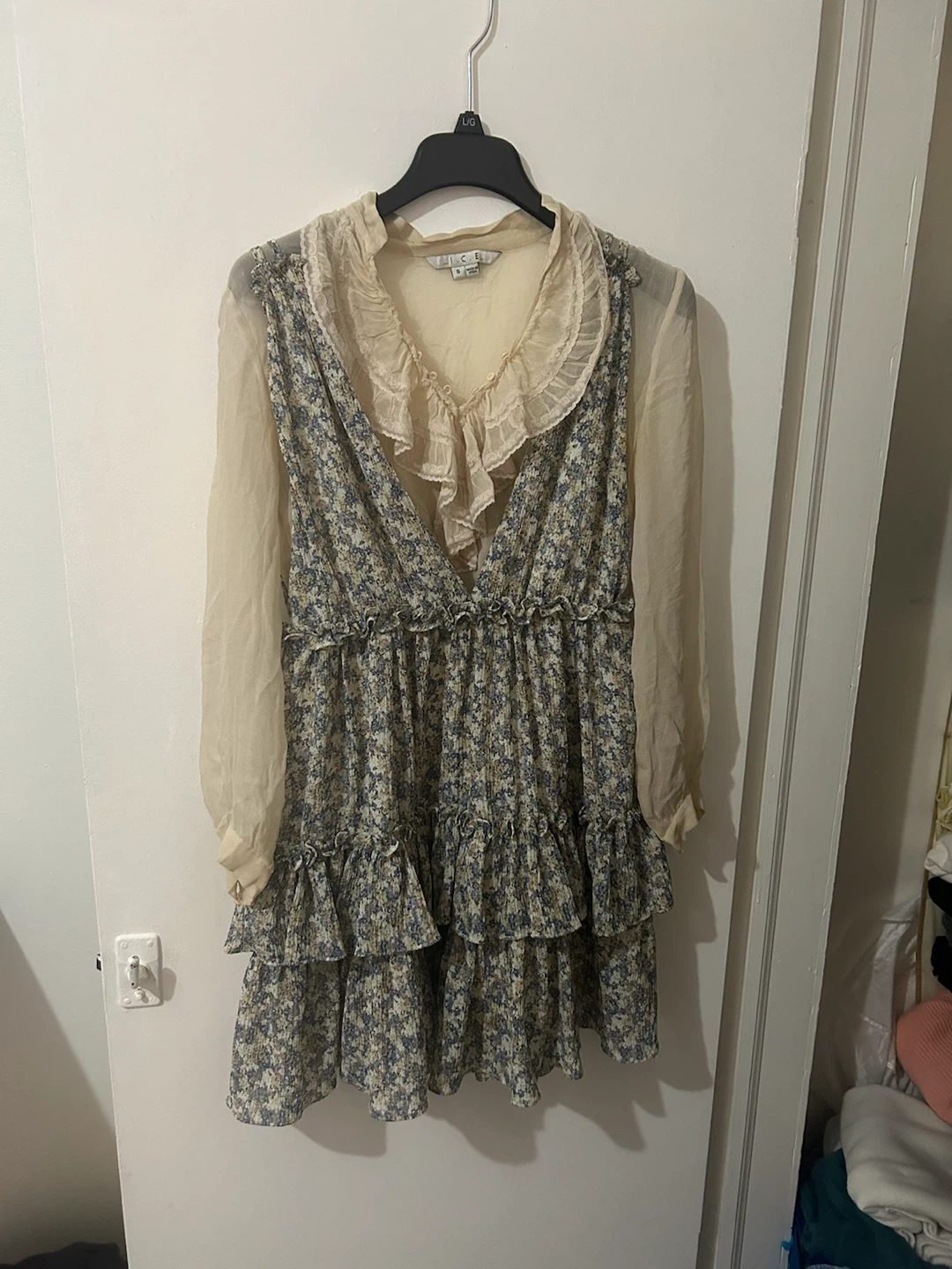 STORIA / I.C.E. Floral Mini Dress Size S