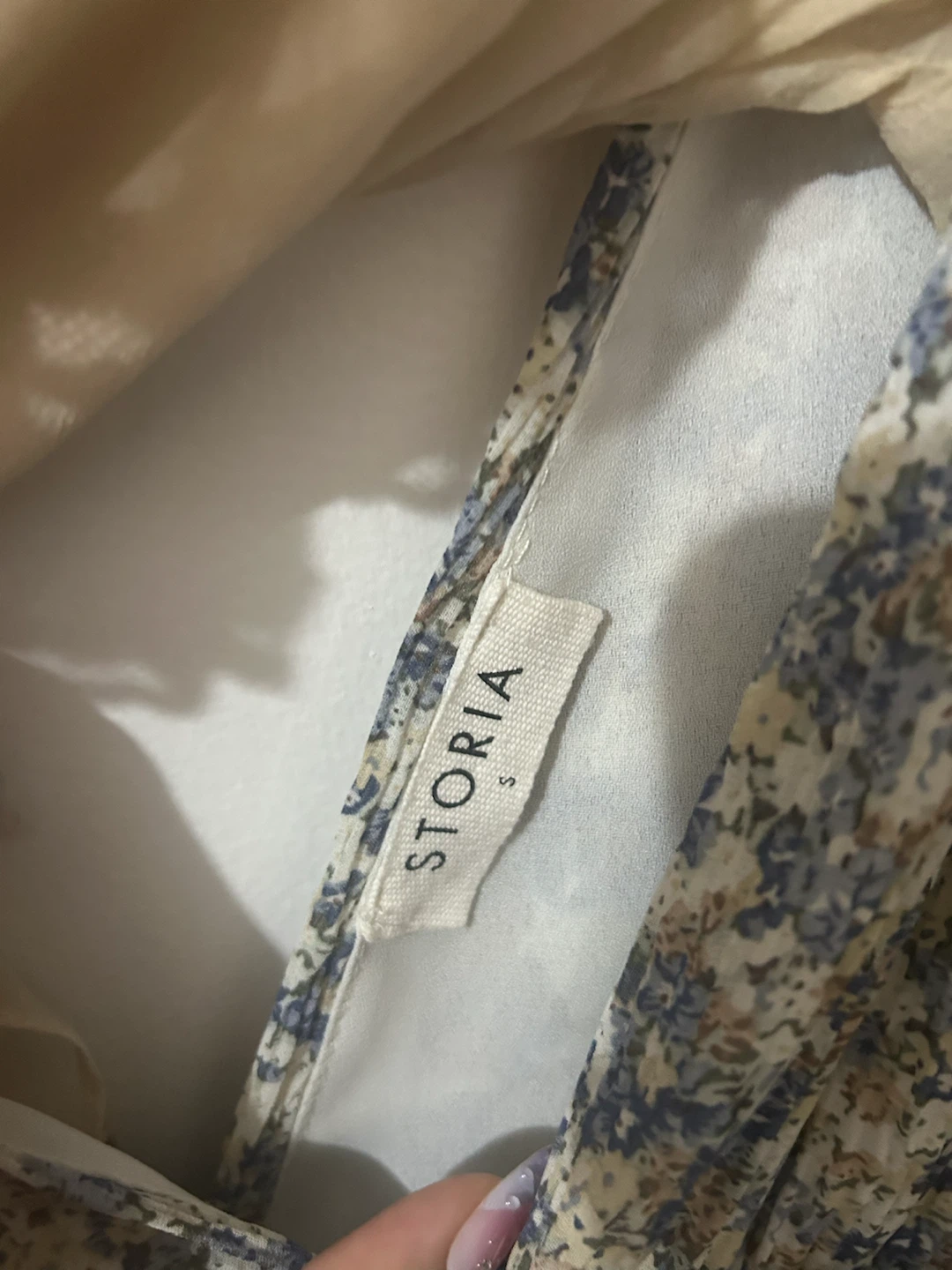 STORIA / I.C.E. Floral Mini Dress Size S - photo 4