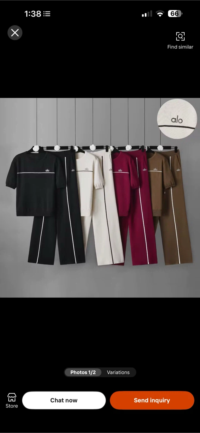 Alo Yoga Tracksuit Set