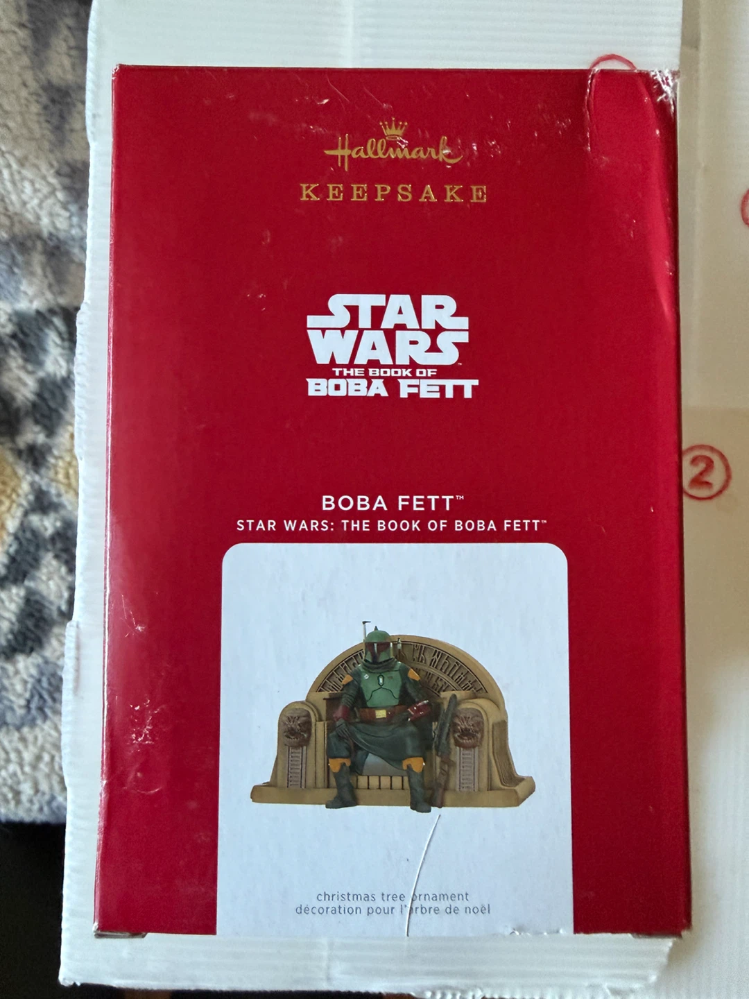 Hallmark Star Wars Boba Fett Keepsake Christmas Ornament 2021