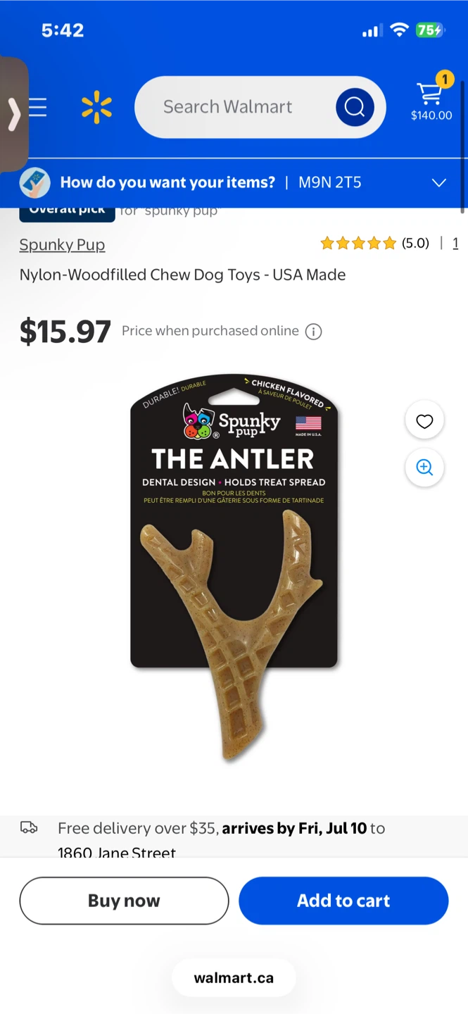 Brand New Antler Dog Chew Toys - photo 3