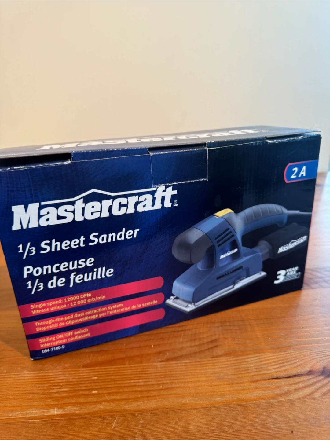 Mastercraft 1/3 Sheet Sander
