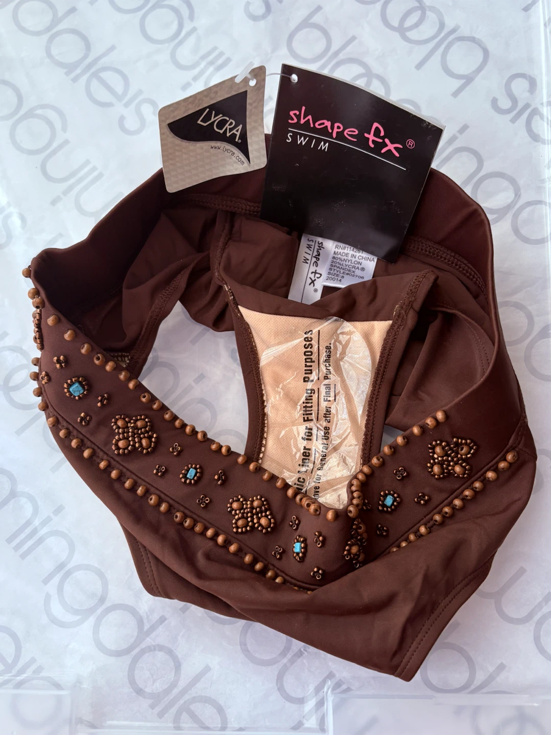 Shape FX Swim Beaded Tankini & Bikini Set - photo 3