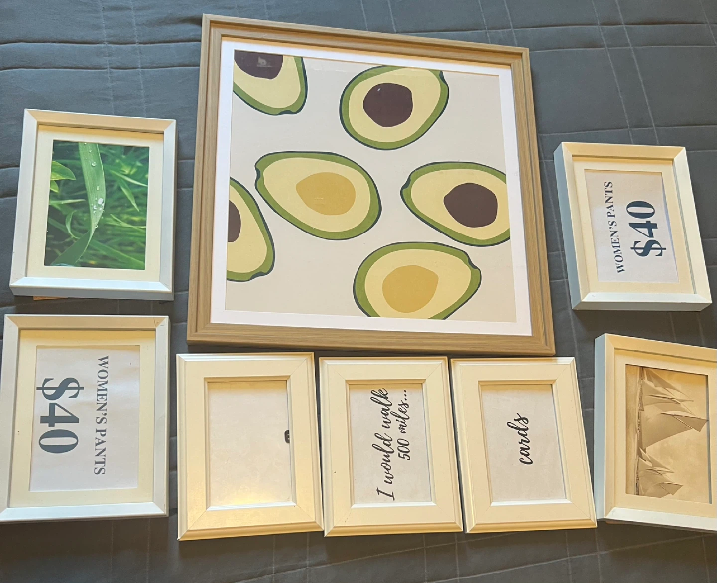 Set of 8 Picture Frames pickup today
