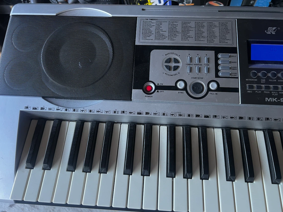 JK MK-922 Electronic Keyboard - photo 3