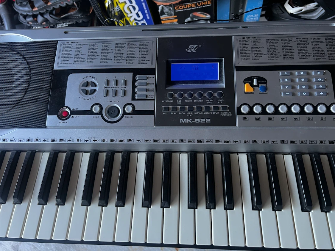 JK MK-922 Electronic Keyboard - photo 4
