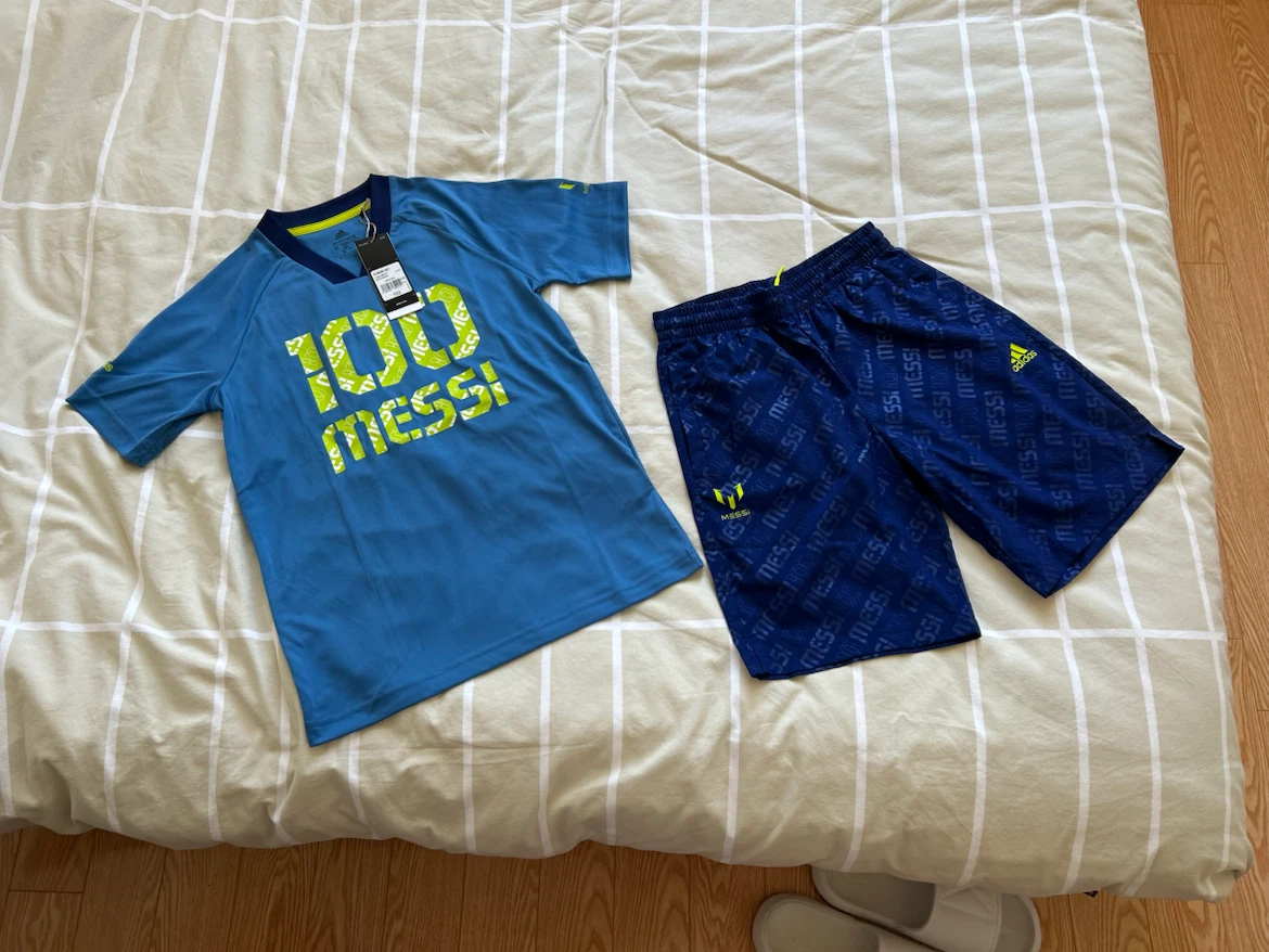 Adidas Messi 100 Aeroready T-Shirt and Shorts Set