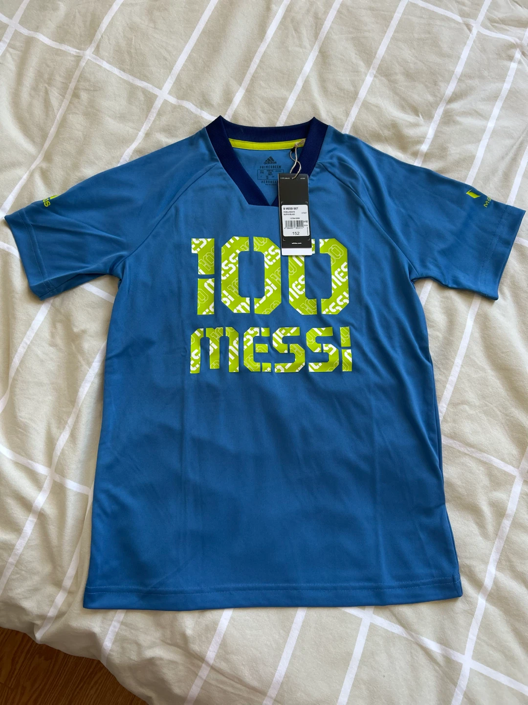 Adidas Messi 100 Aeroready T-Shirt and Shorts Set - photo 2