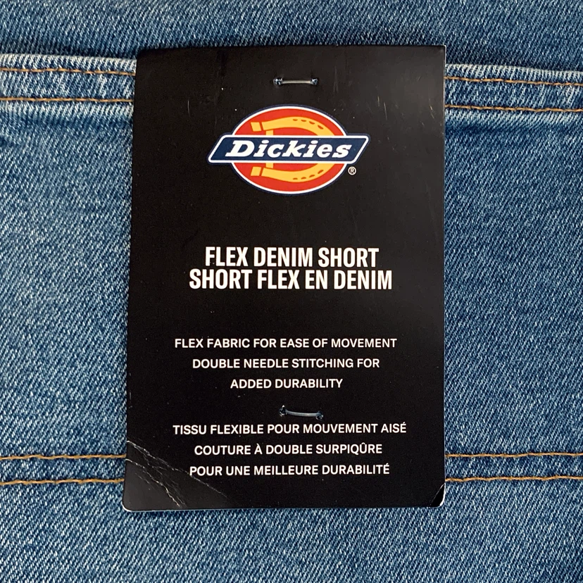 Dickies Carpenter Denim/Jean Shorts Flex Fit 10” Inseam NEW - photo 5