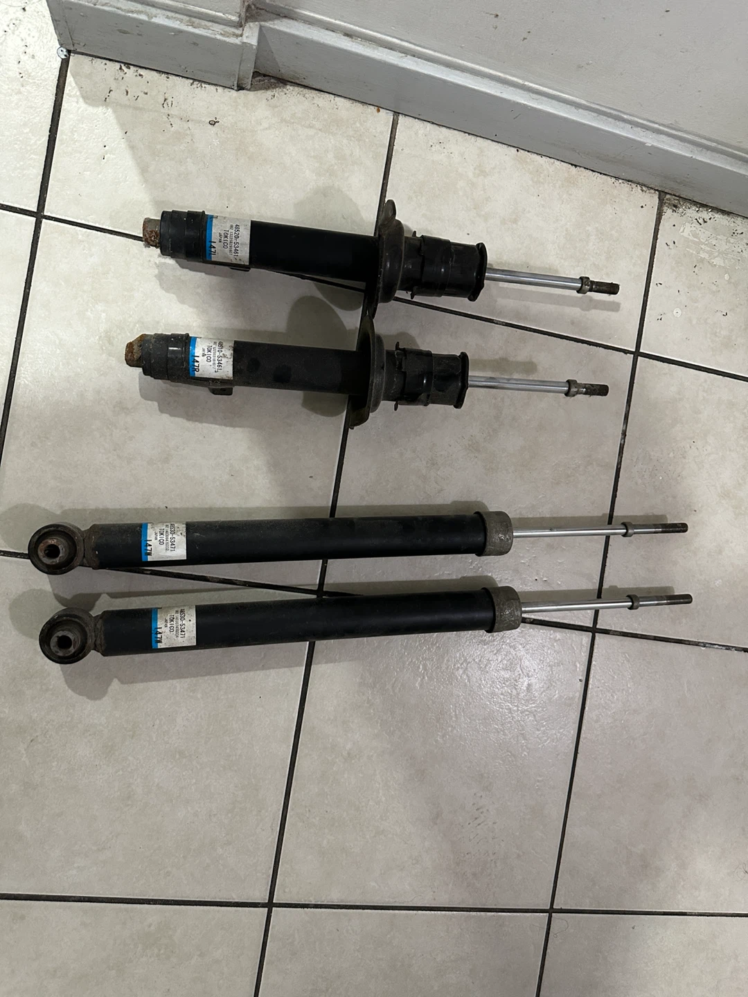 Set of 4  Lexus IS250/300/350 OEM AWD Shocks