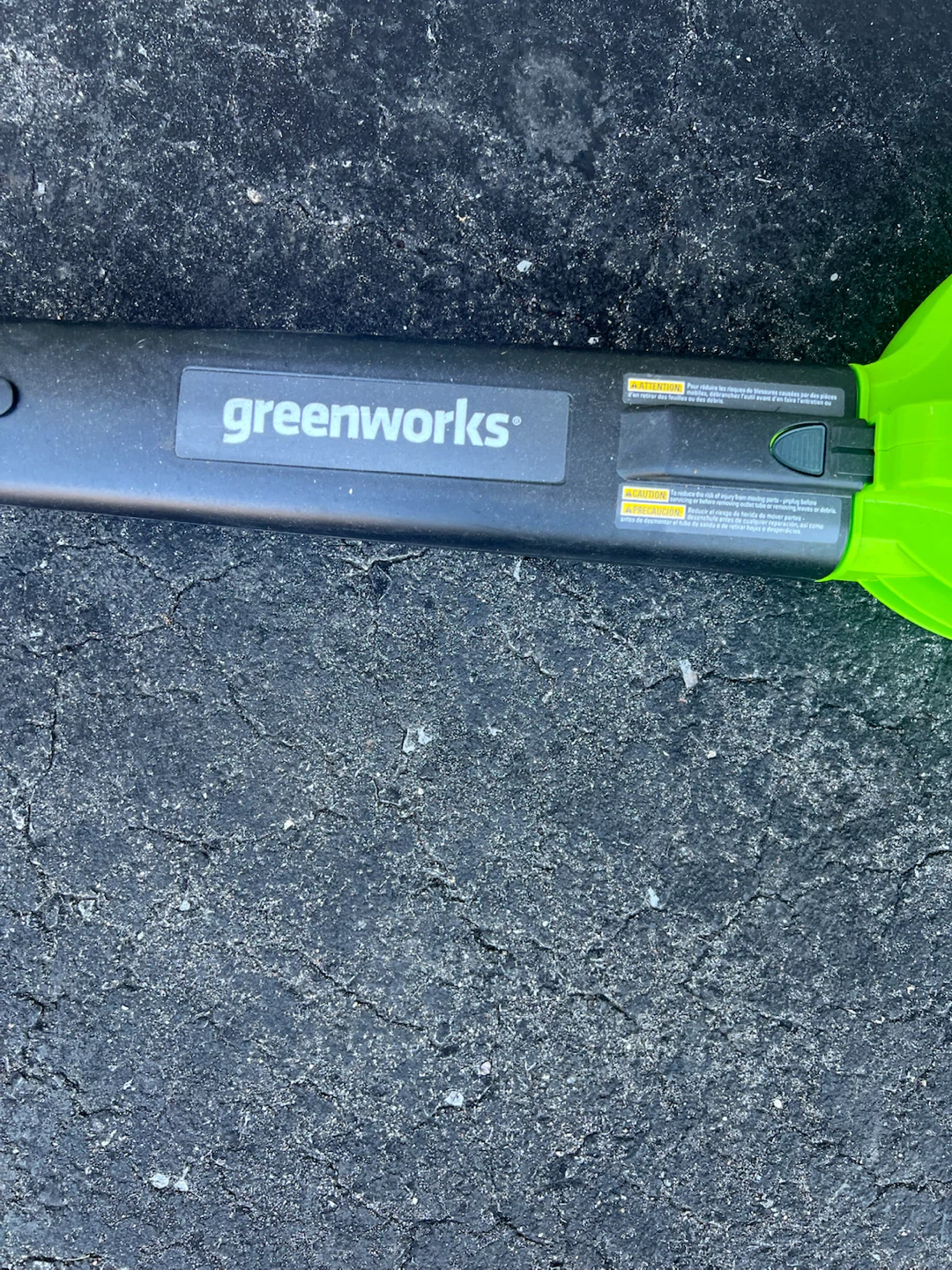 Greenworks Electric Leaf Blower(fairly new)