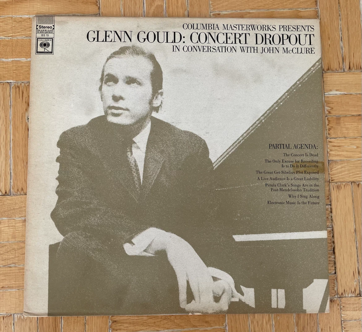 Glenn Gould Concert Dropout LP