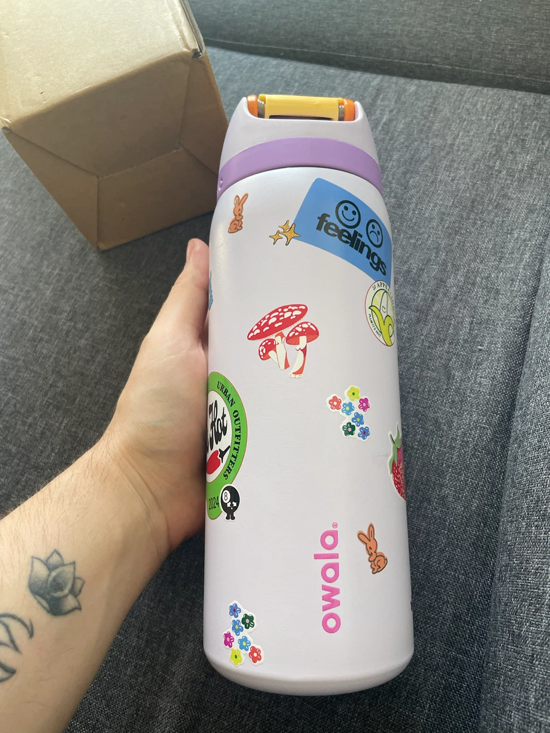 Owala dupe Water Bottle 32 oz - photo 2