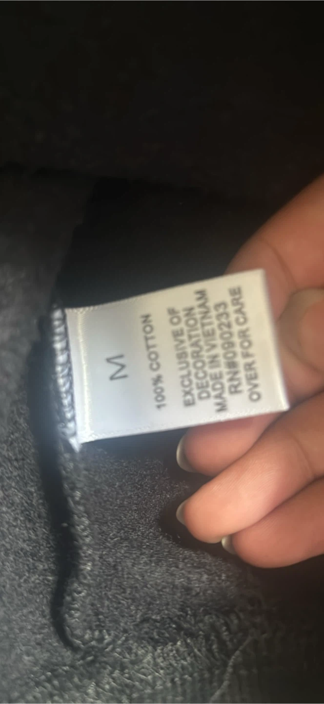 Black essentials hoodie - photo 3