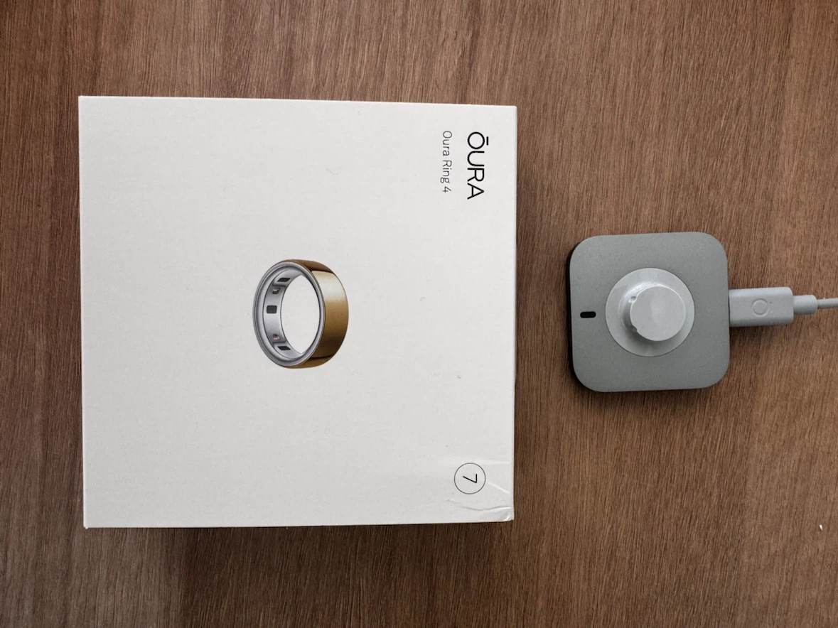 Oura Ring Gen 4 Size 7 Gold - photo 2