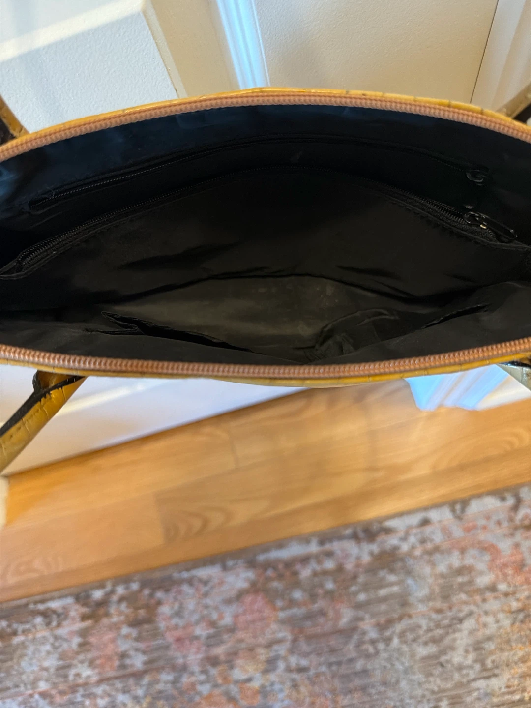 Faux Croc Shoulder Bag - photo 2